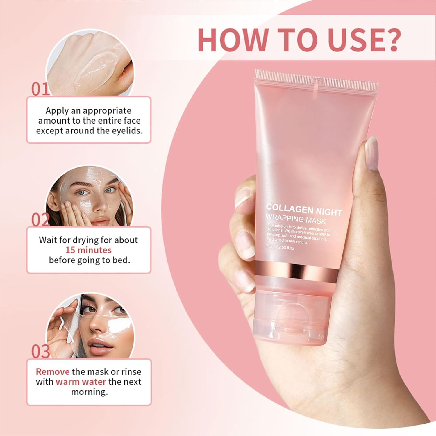 Collagen Night Wrapping Mask - Kundrala Limited Store