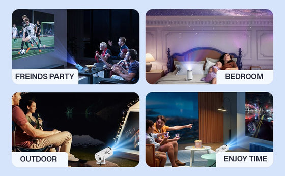 KL Mini Projector HY300 Pro - Kundrala Limited Store