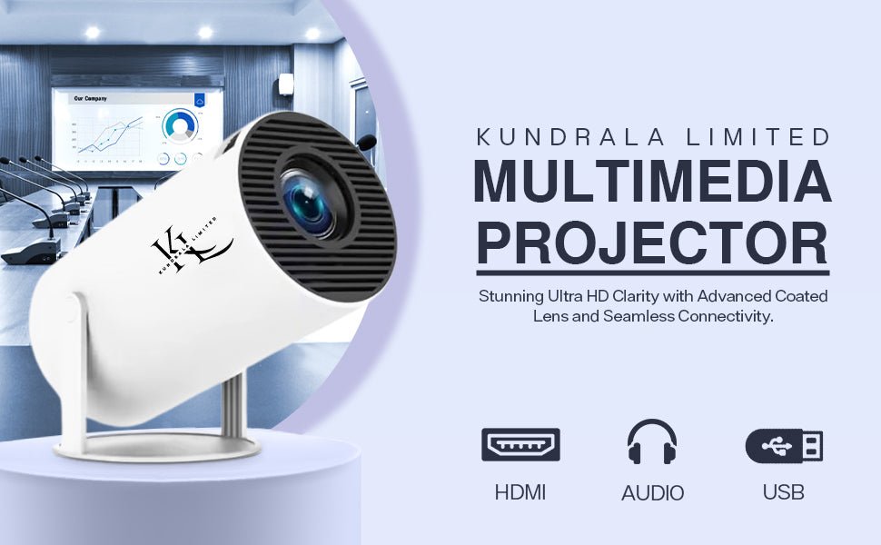 KL Mini Projector HY300 Pro - Kundrala Limited Store
